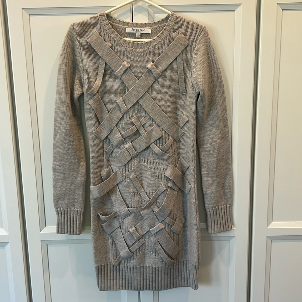 100% Merino Wool Sweater Dress
